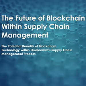 Qualcomm Supply Chain Blockchain Image